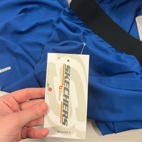 NWT Skechers Women’s Royal Blue Straight Leg Scrub Pants Size XLP - Picture 6 of 7